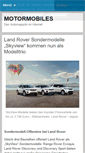 Mobile Screenshot of motormobiles.de